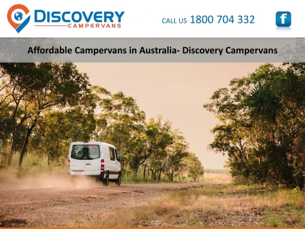 Affordable Campervans in Australia- Discovery Campervans