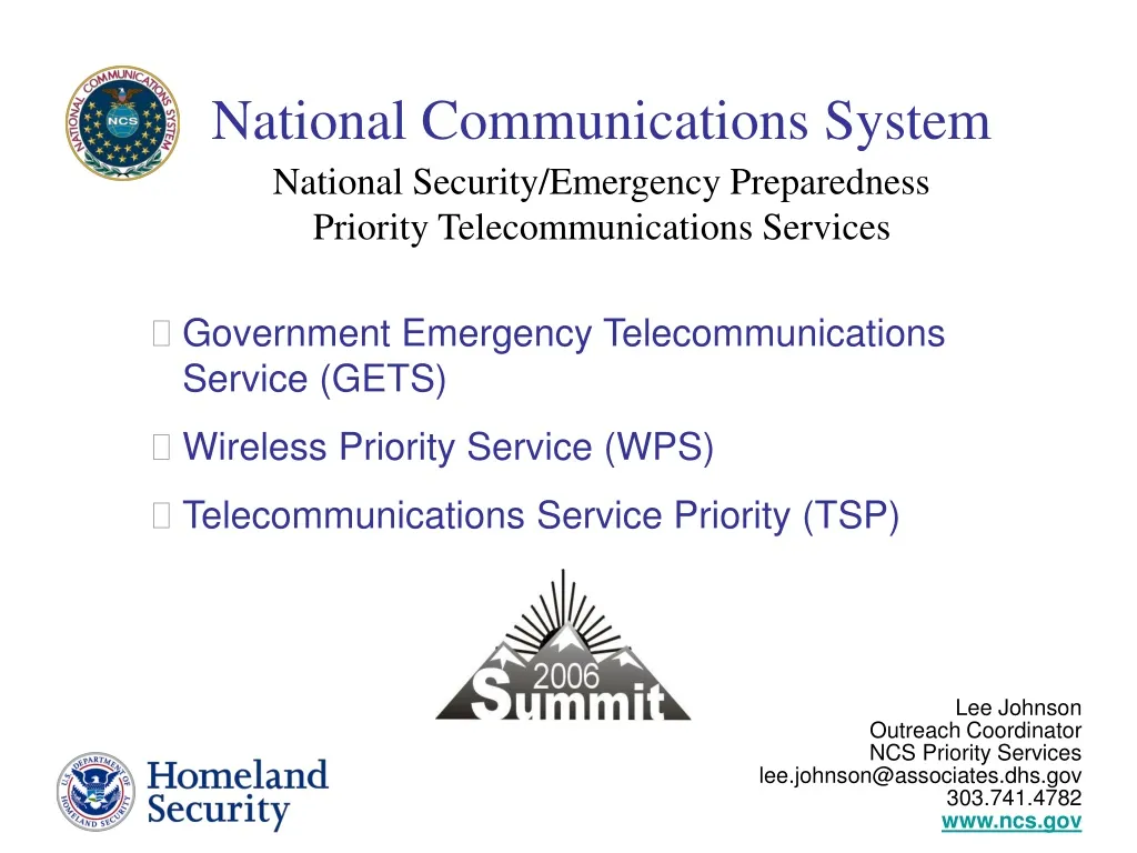 national communications system