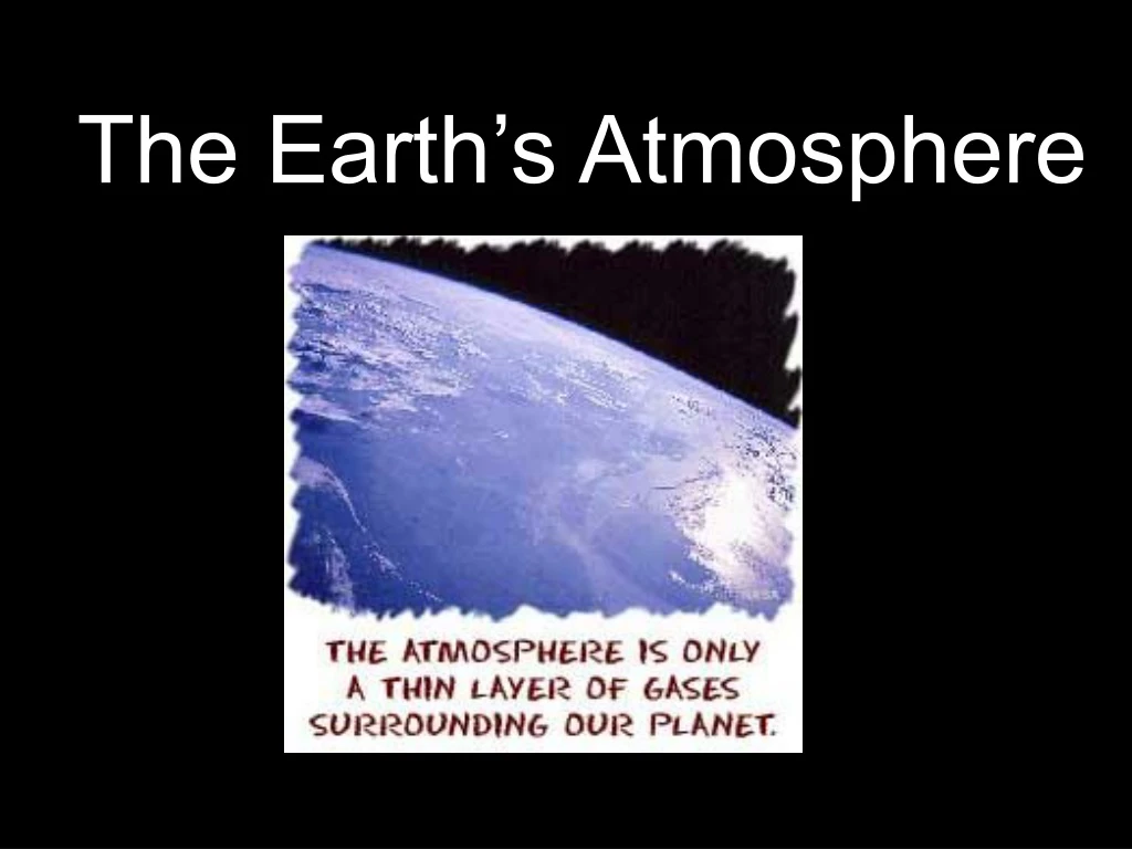 the earth s atmosphere