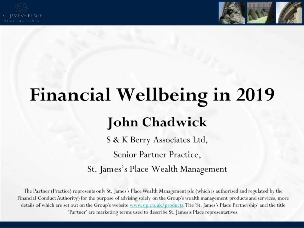 Financial Wellbeing in 2019