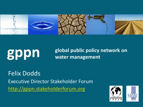 global public policy network on water management