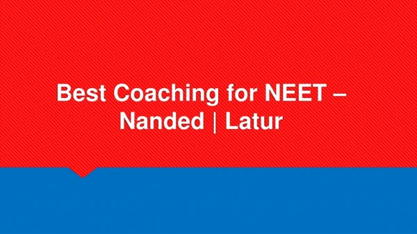 Best Coaching for NEET - Ideal Institute of Biology