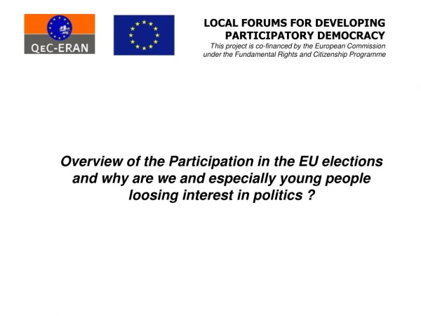 Overview of the Participation in the EU elections