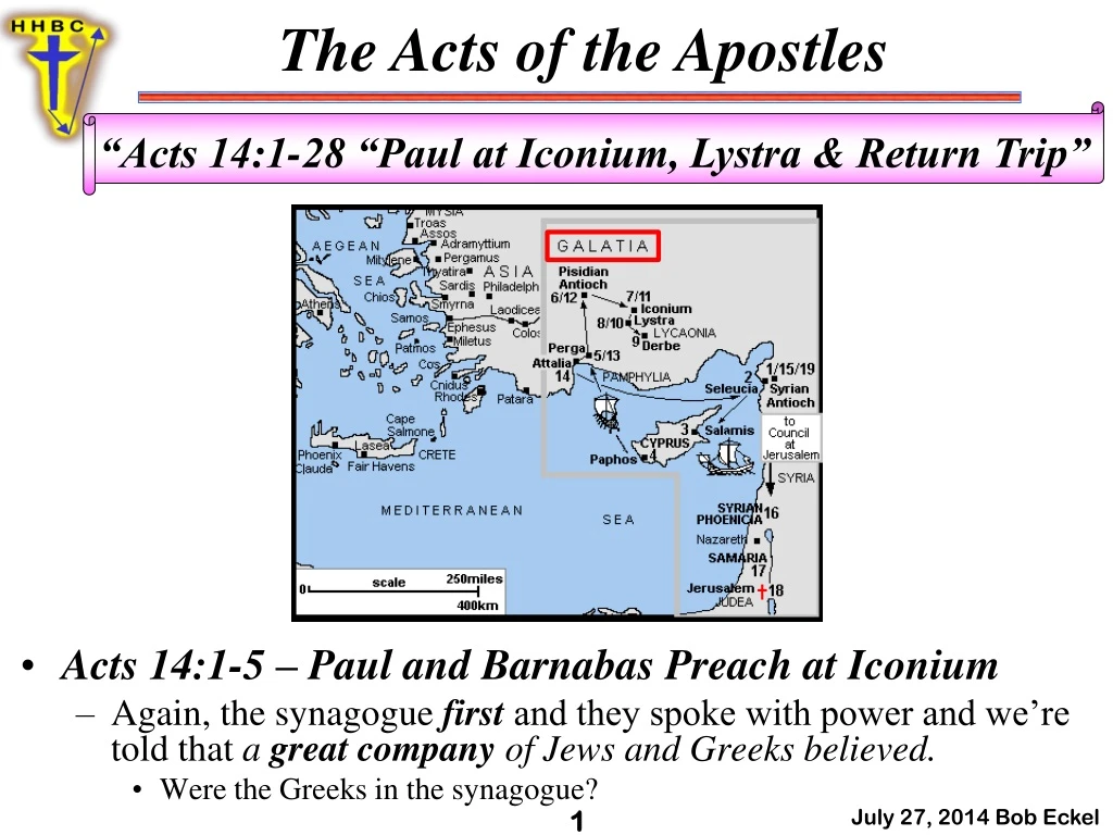 acts 14 1 5 paul and barnabas preach at iconium