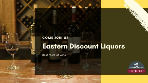Marvelous Wine store at Baltimore MD - Eastern Discount Liquors