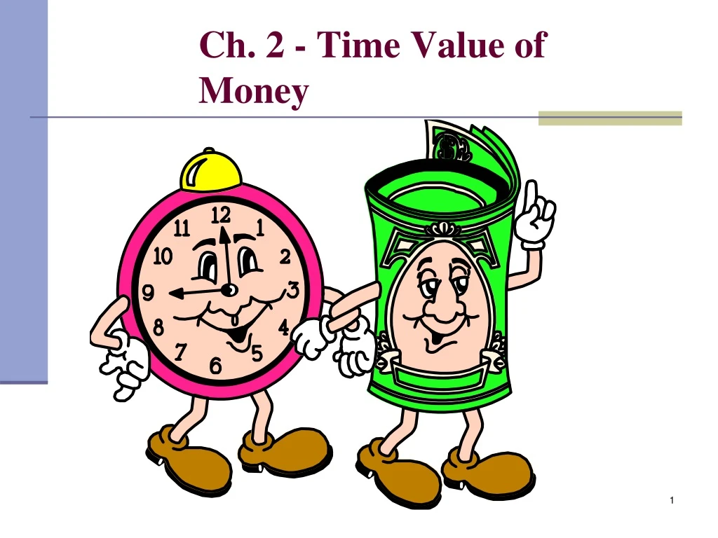 ch 2 time value of money