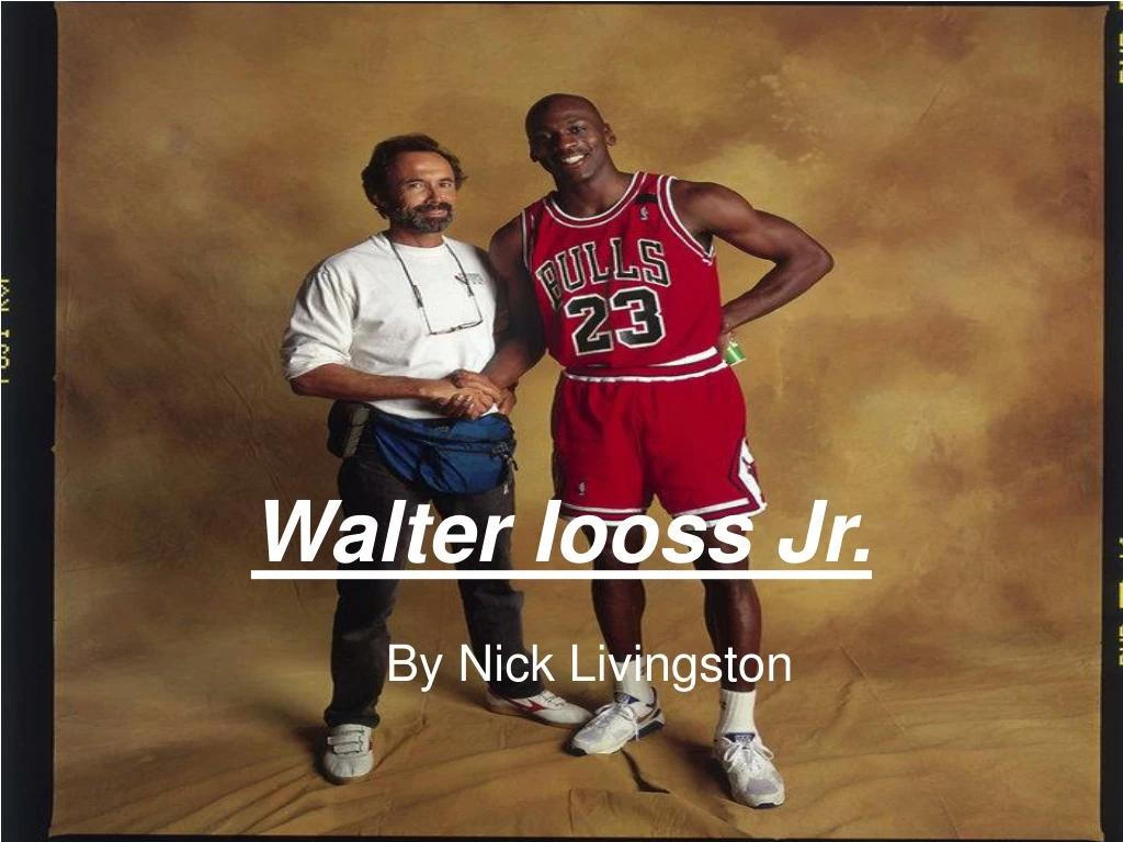 walter iooss jr