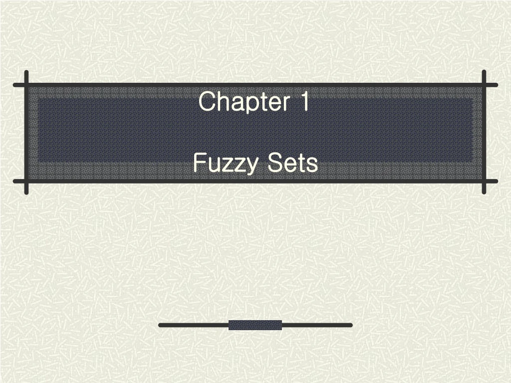 chapter 1 fuzzy sets