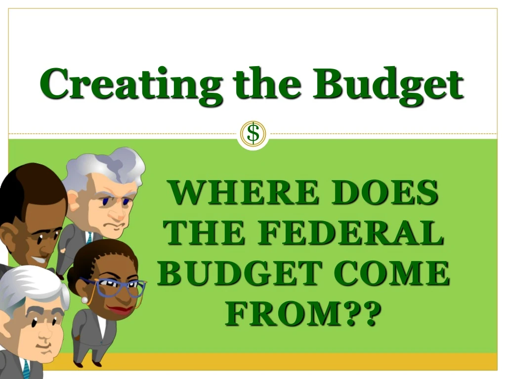 creating the budget