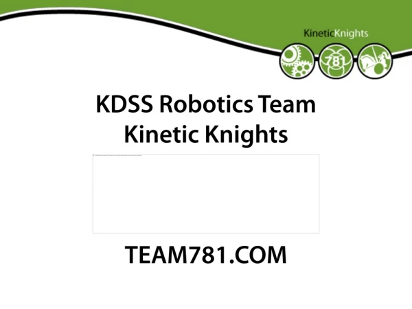 KDSS Robotics Team Kinetic Knights