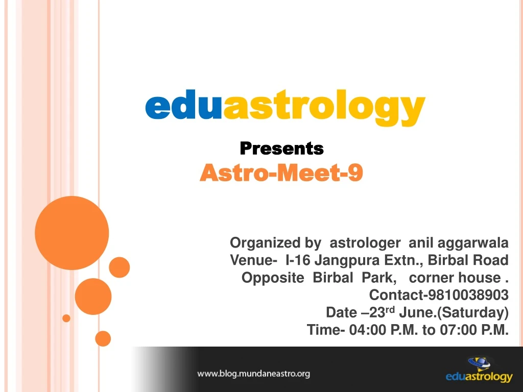 edu astrology