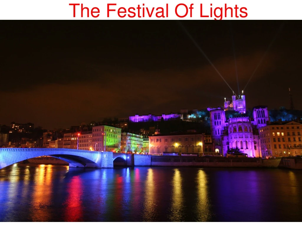 the festival of lights