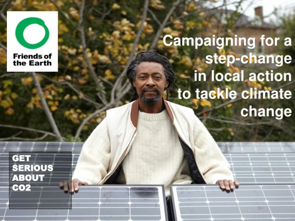 Campaigning for a step-change in local action to tackle climate change