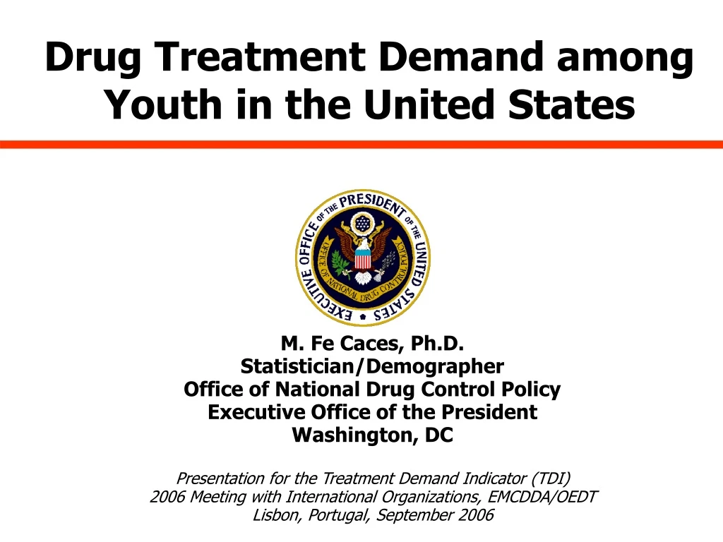 drug treatment demand among youth in the united
