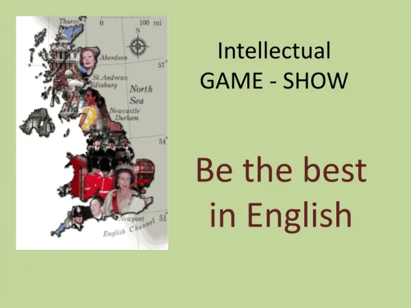 Intellectual GAME - SHOW