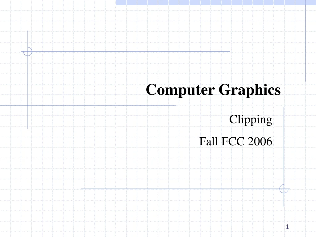 computer graphics