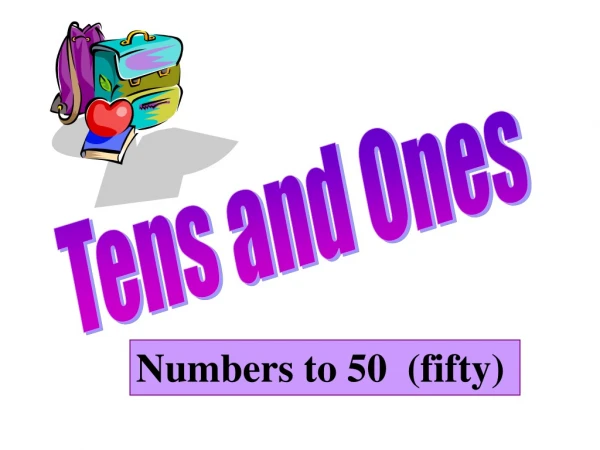 Tens and Ones