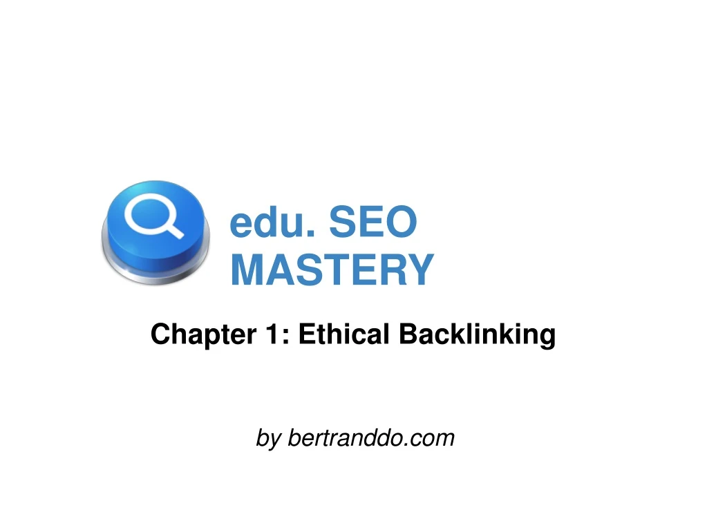 edu seo mastery
