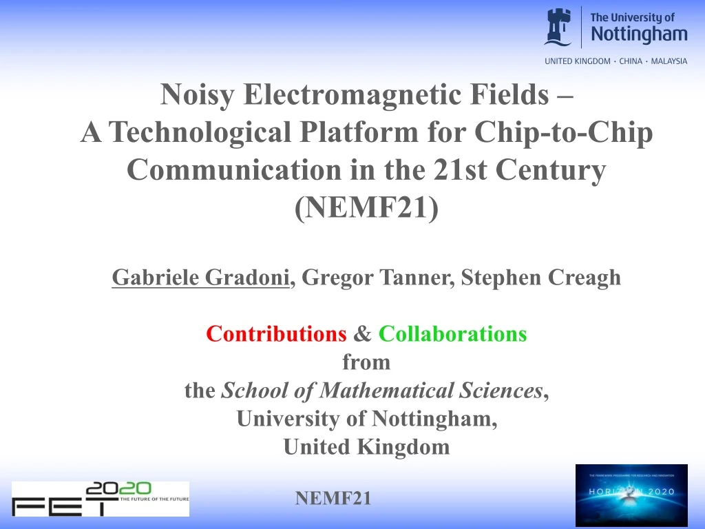 noisy electromagnetic fields a technological