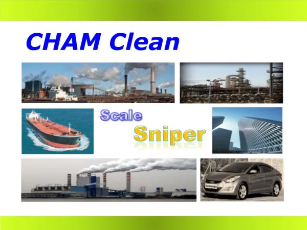 CHAM Clean kimia pembersih berbagai mesin