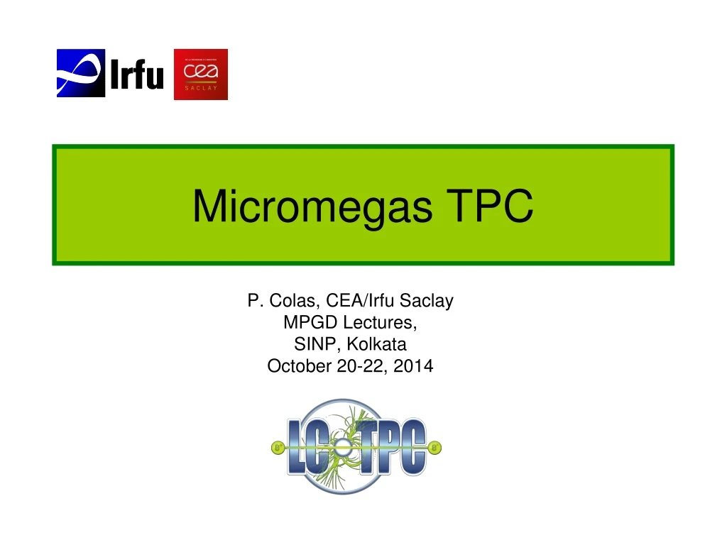 micromegas tpc