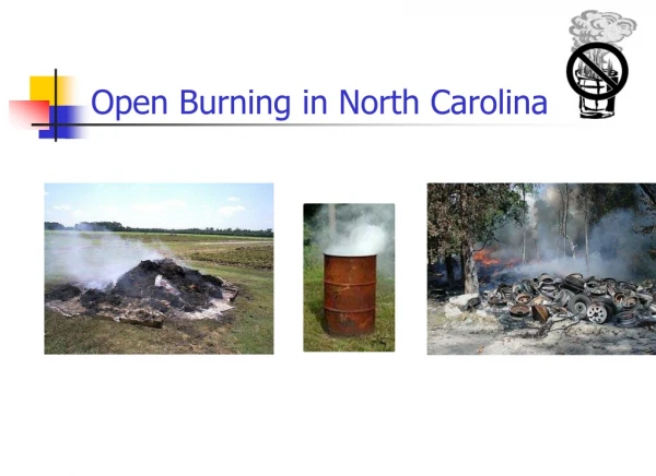 Open Burning in North Carolina
