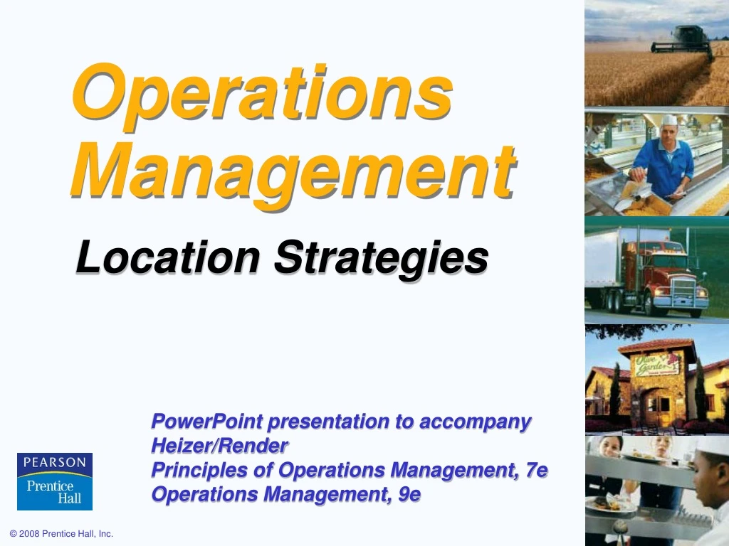 operations management