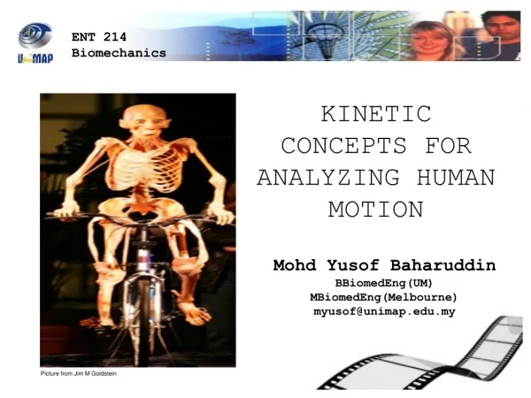 KINETIC CONCEPTS FOR ANALYZING HUMAN MOTION