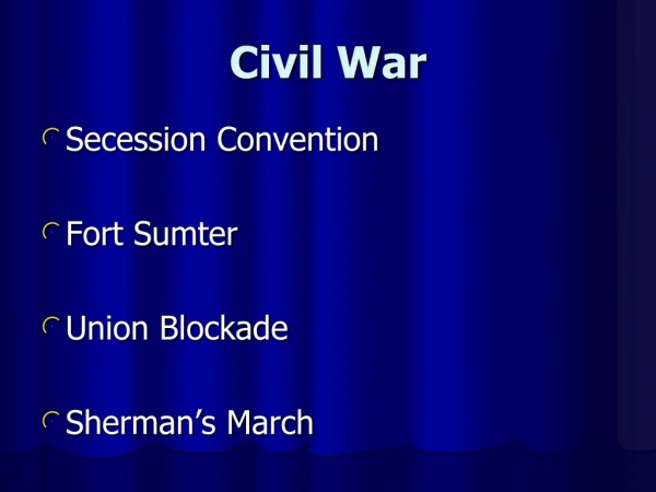 Civil War