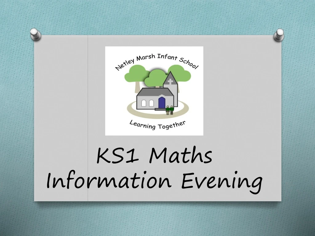 ks1 maths information evening