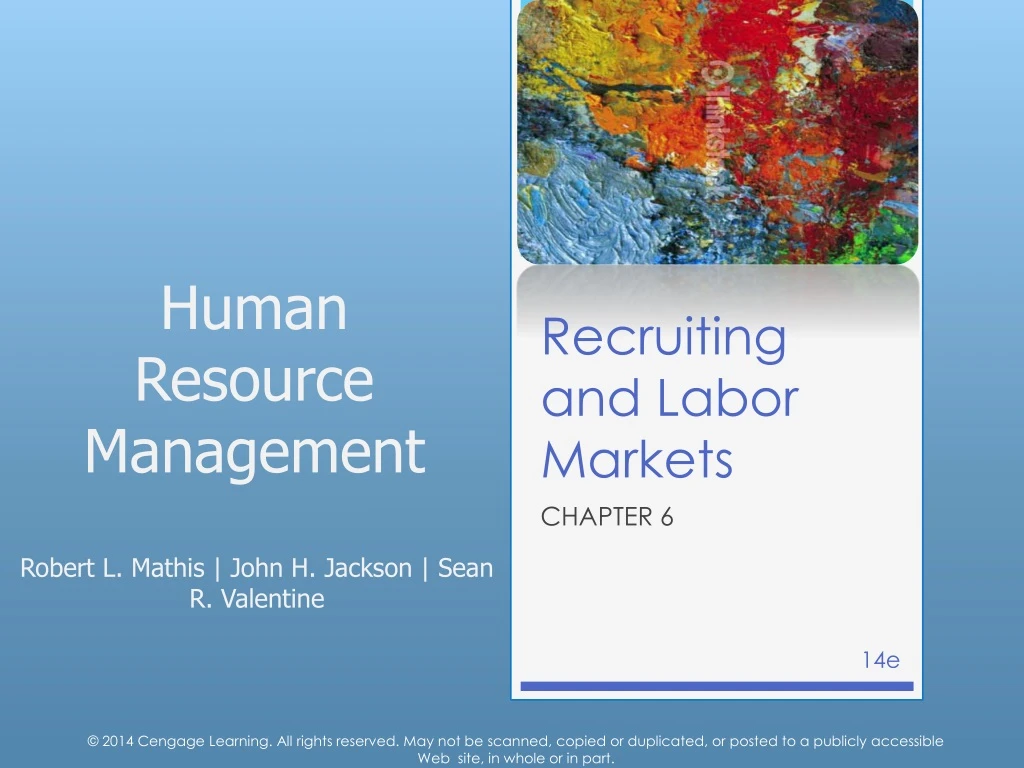 recruiting and labor markets
