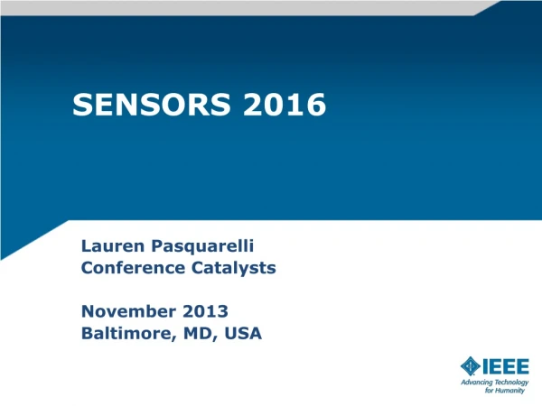 SENSORS 2016