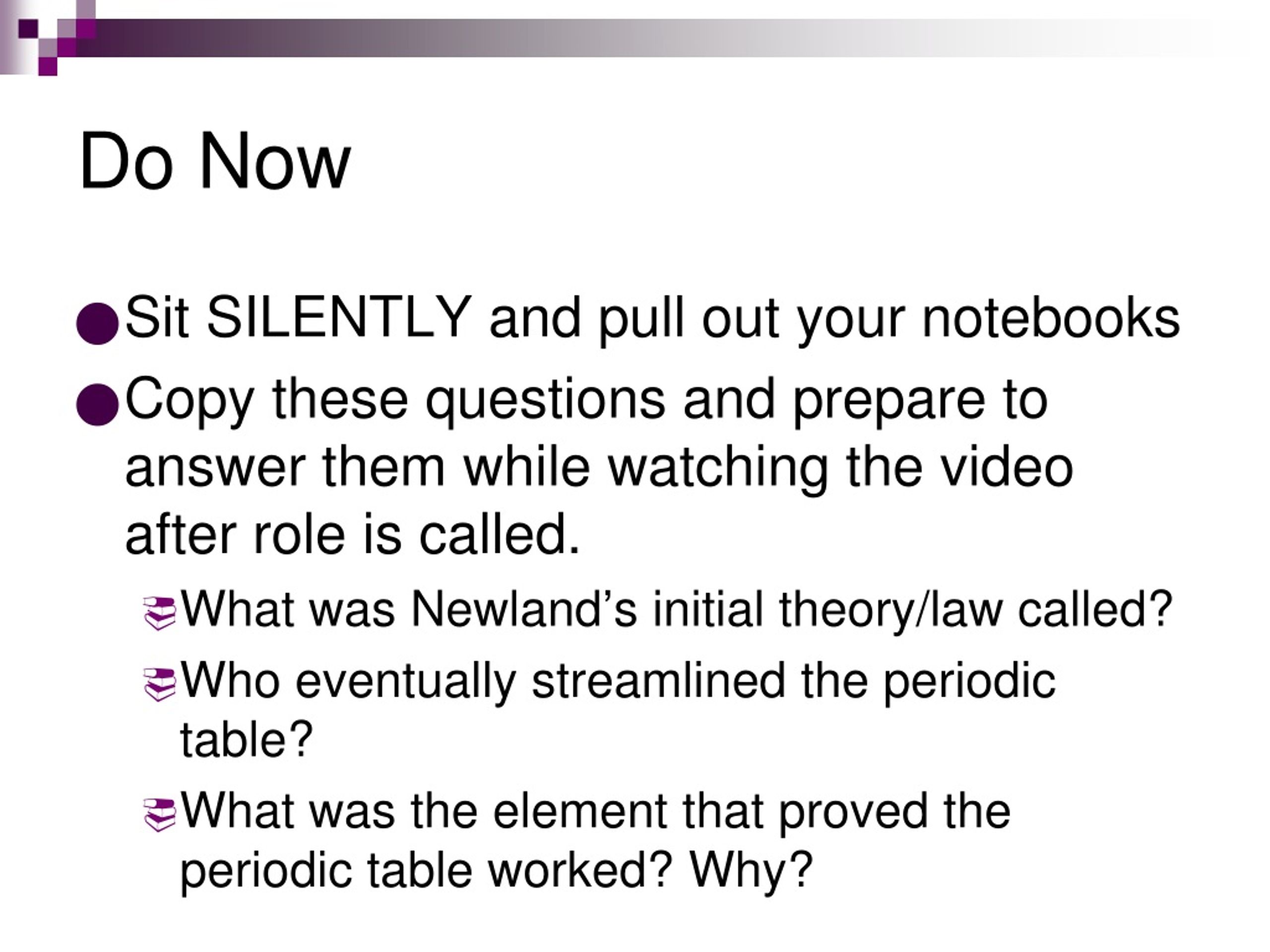 Introduction to the Periodic Table - A Comprehensive Overview - slide 1