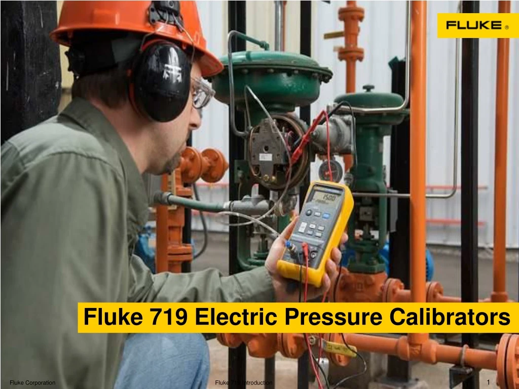 fluke 719 electric pressure calibrators
