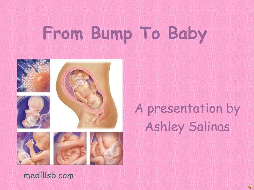 from bump to baby