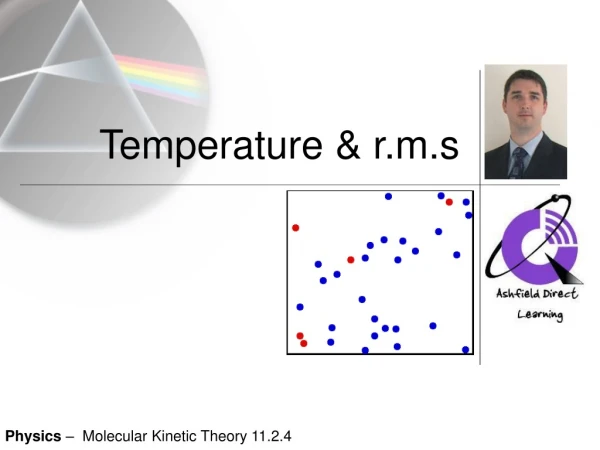 Temperature &amp; r.m.s