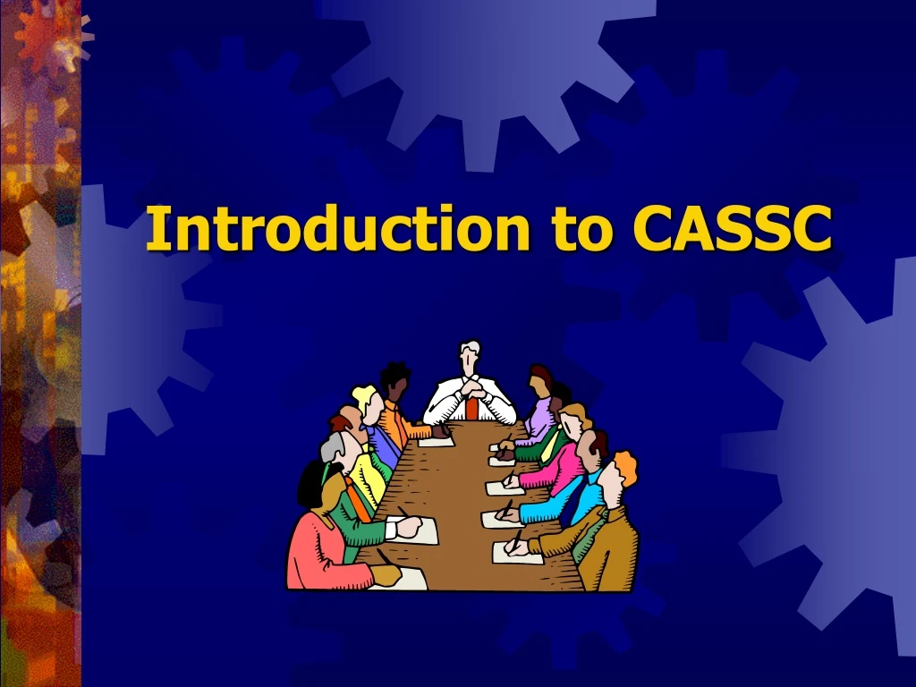 introduction to cassc