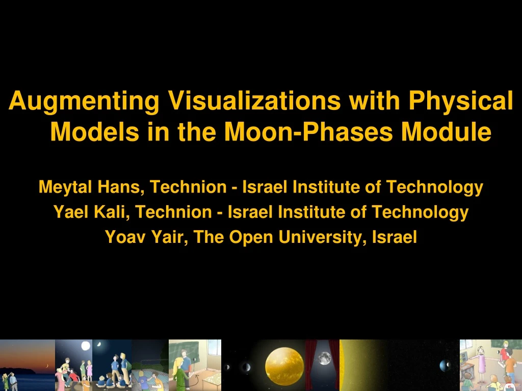 augmenting visualizations with physical models