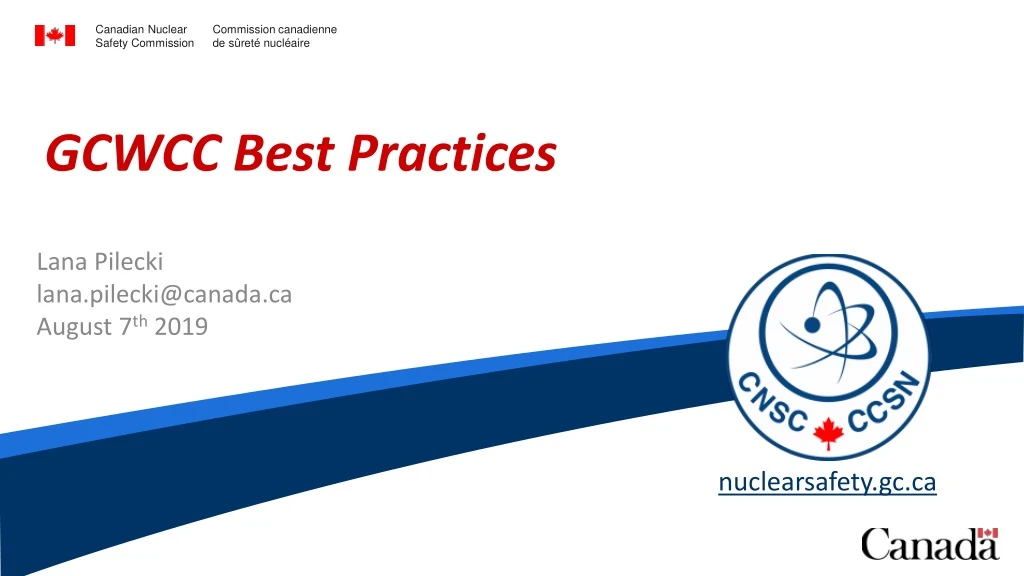 gcwcc best practices