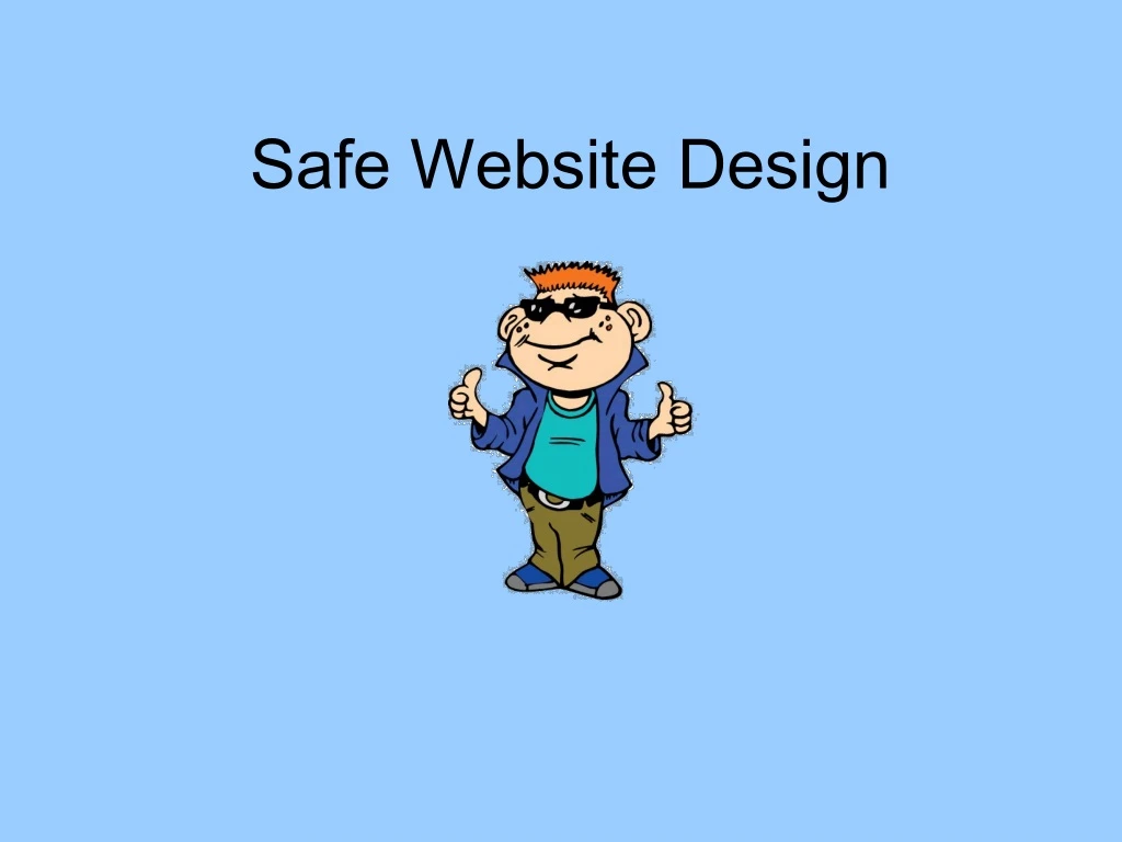 safe website design