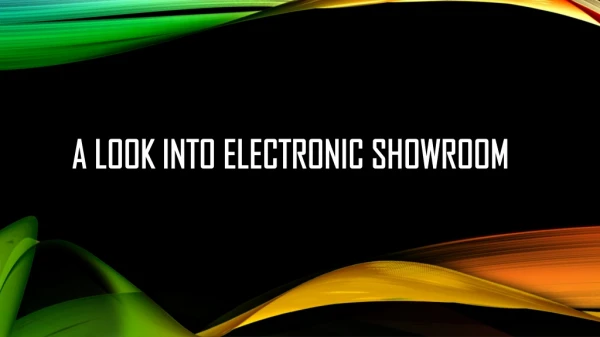 Electronic Showroom in tirupur