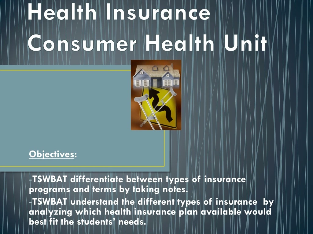 health insurance consumer health unit