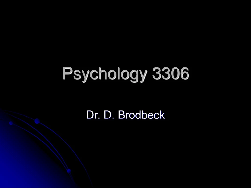 psychology 3306