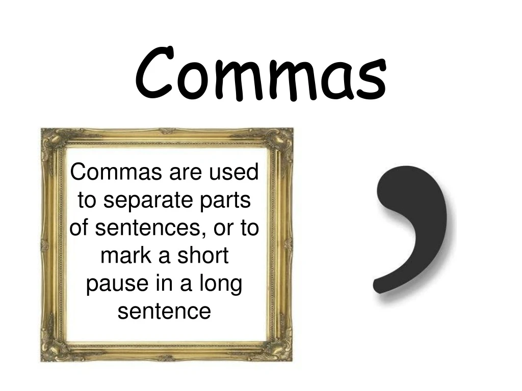 commas