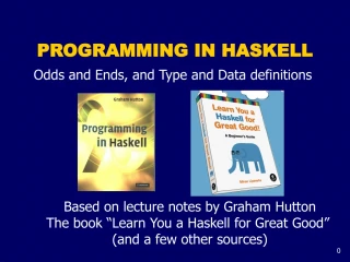 PROGRAMMING IN HASKELL - slide 1