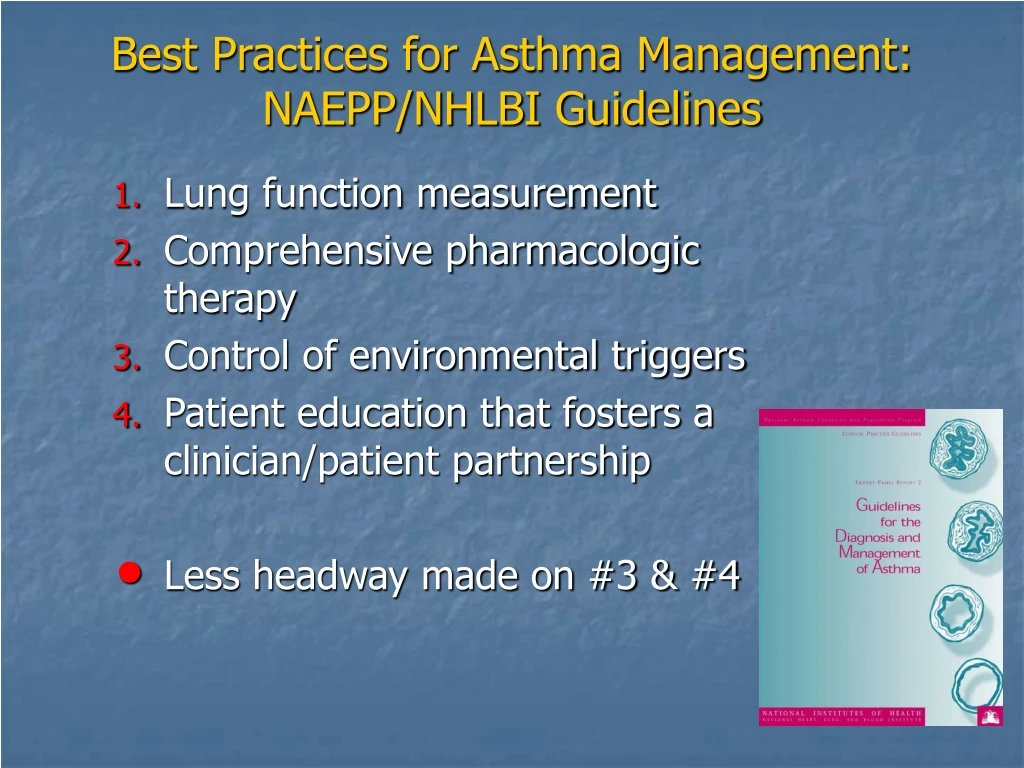 best practices for asthma management naepp nhlbi guidelines
