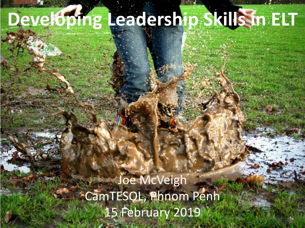 developing leadership skills in elt