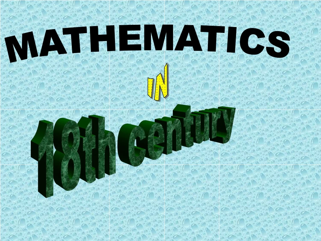 mathematics