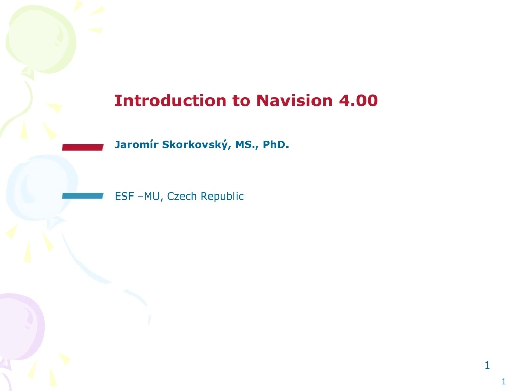 introduction to navision 4 00