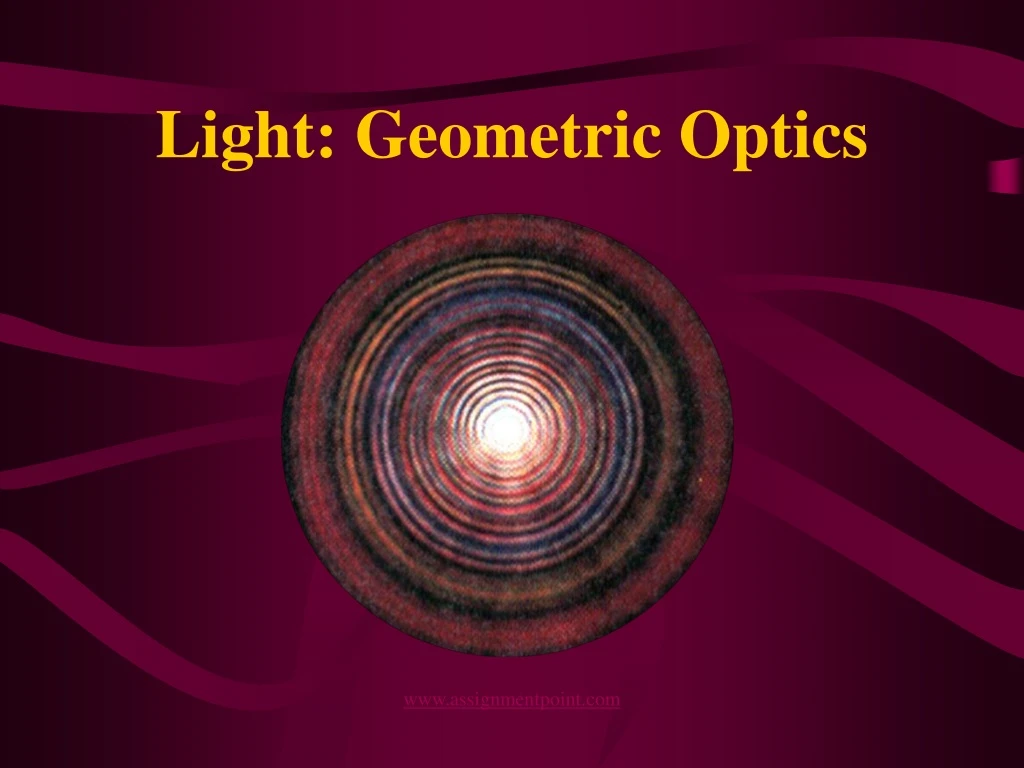 light geometric optics